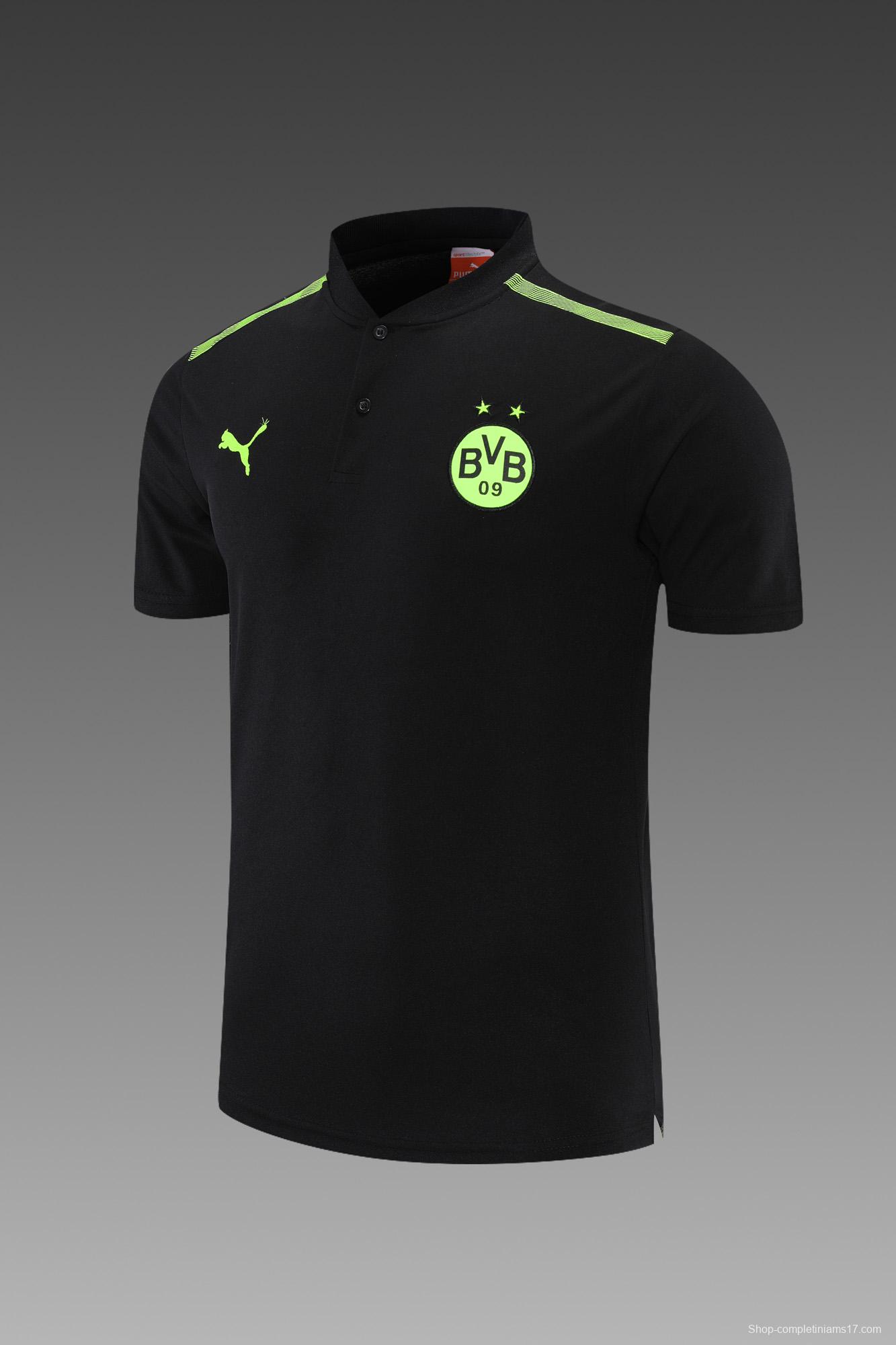 Borussia Dortmund POLO kit Black (not supported to be sold separately)