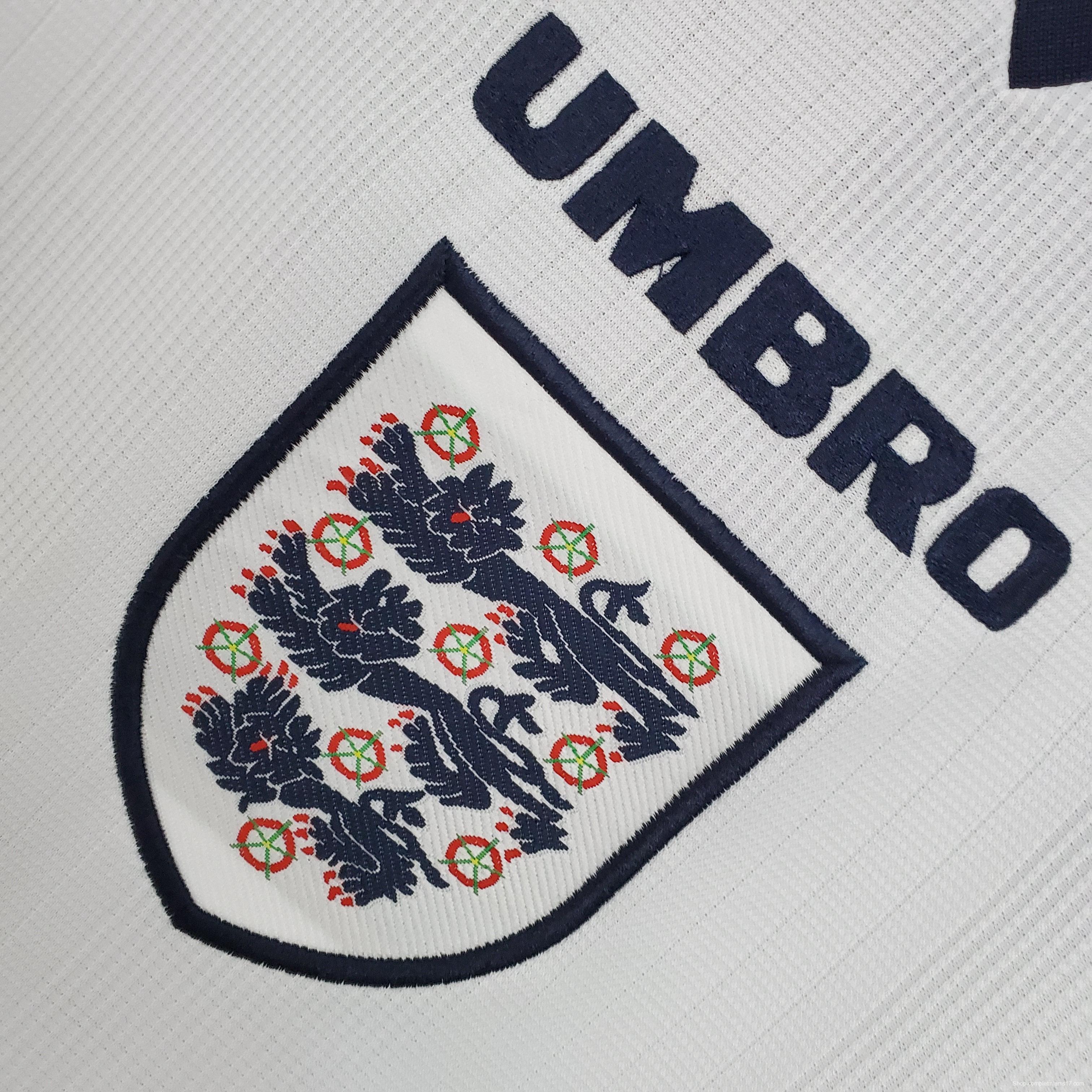 Retro England 1996 home Soccer Jersey