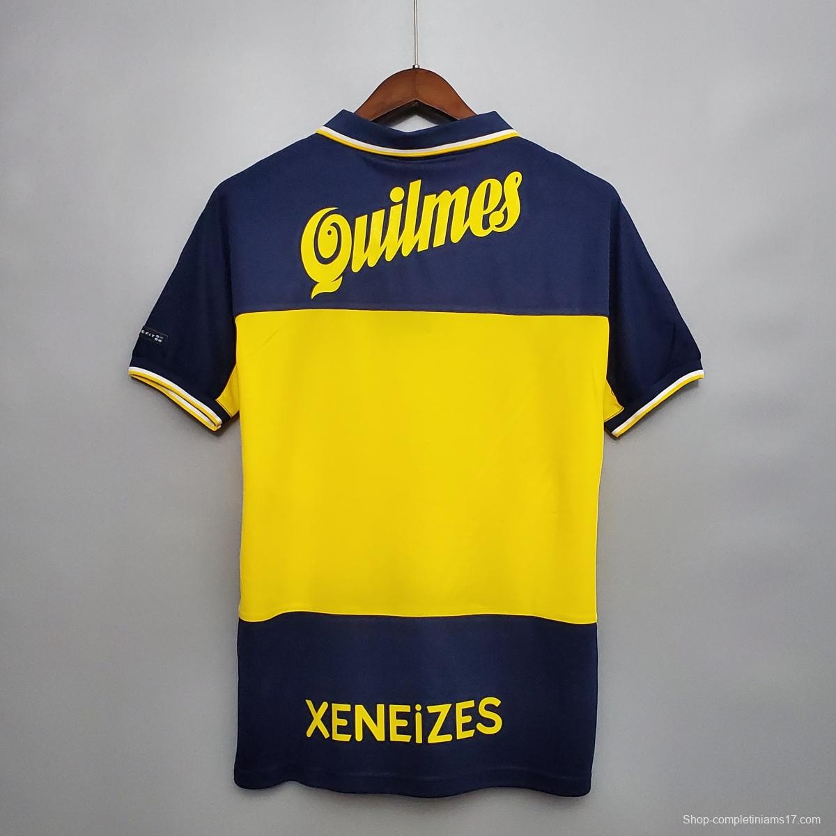 Retro Boca Juniors 1999 home Soccer Jersey