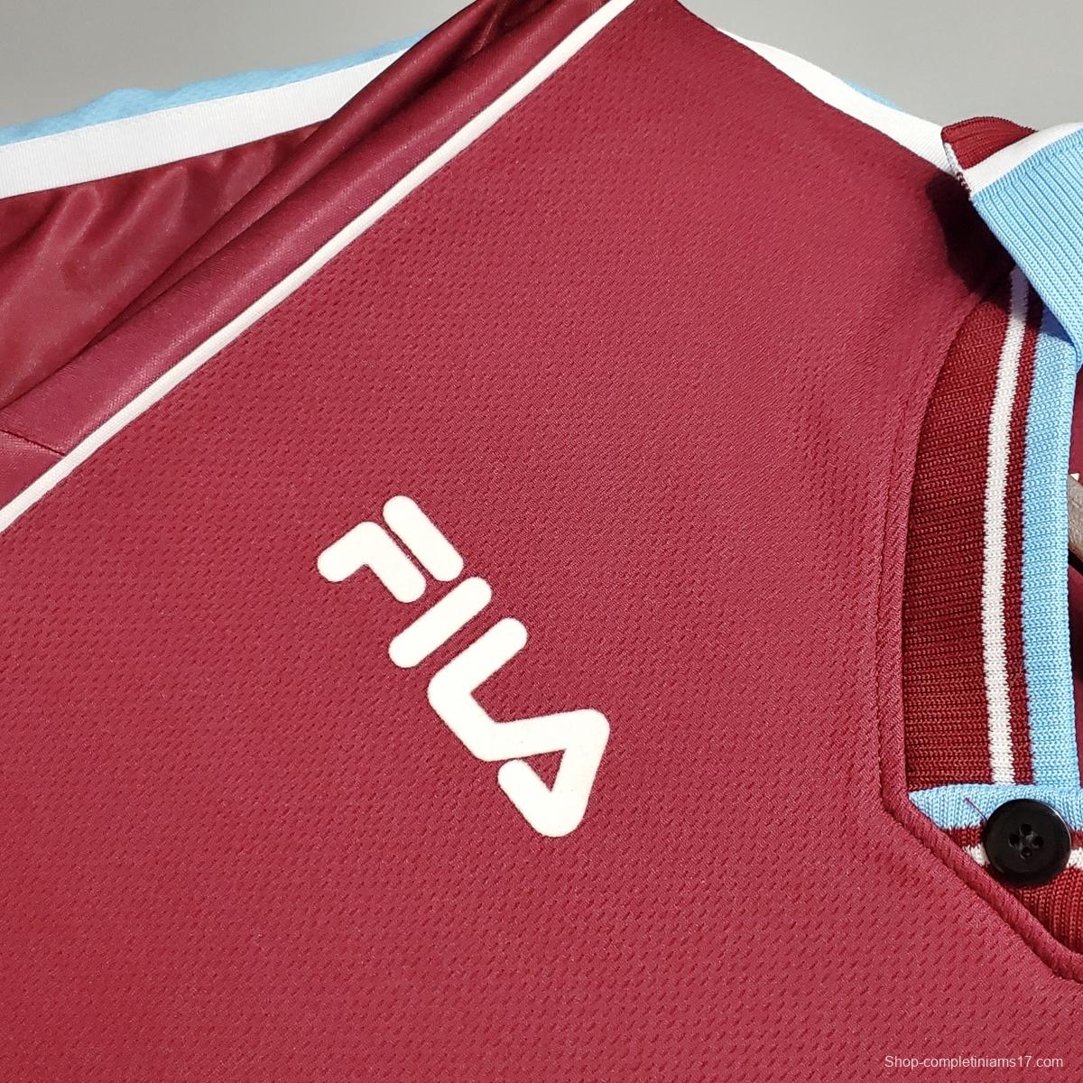 Retro 99/01 West Ham United home Soccer Jersey