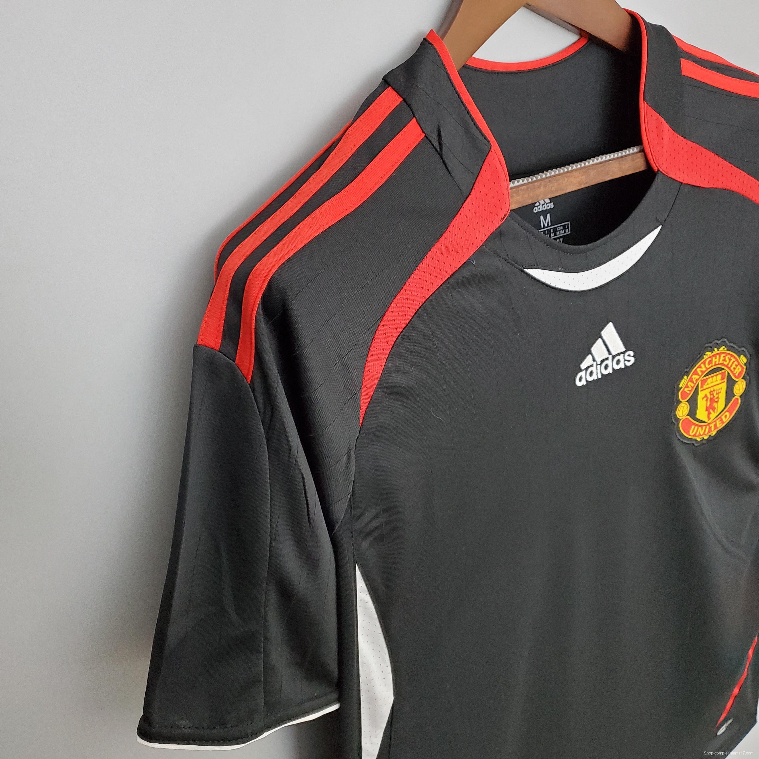 Manchester United Teamgeist series black Soccer Jersey