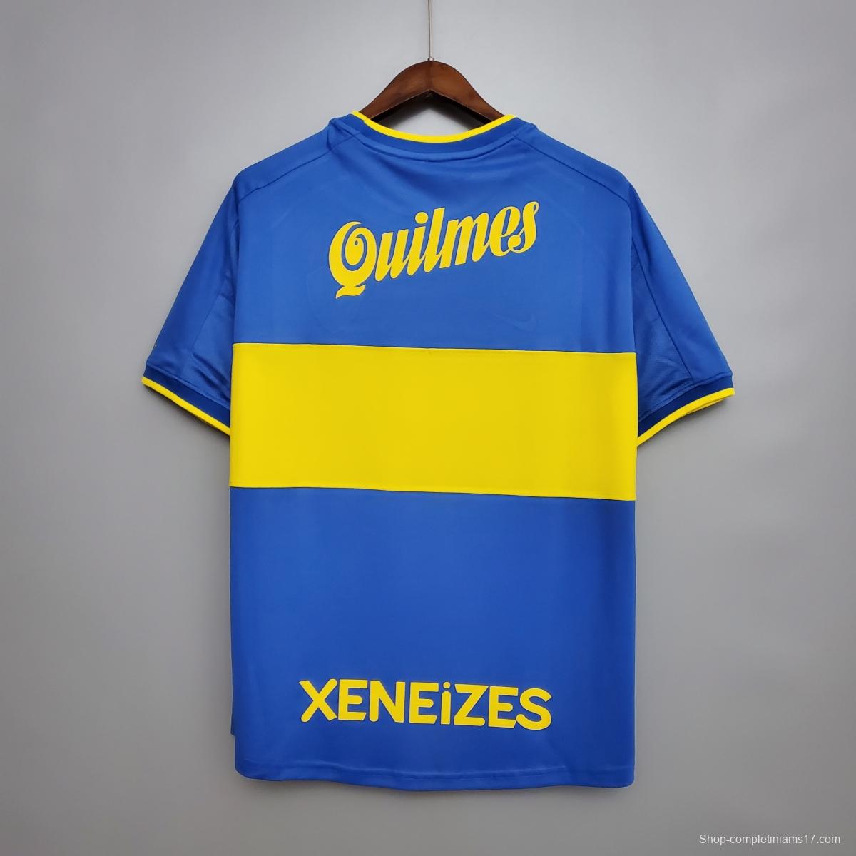 Retro Boca Juniors 99/00 home Soccer Jersey