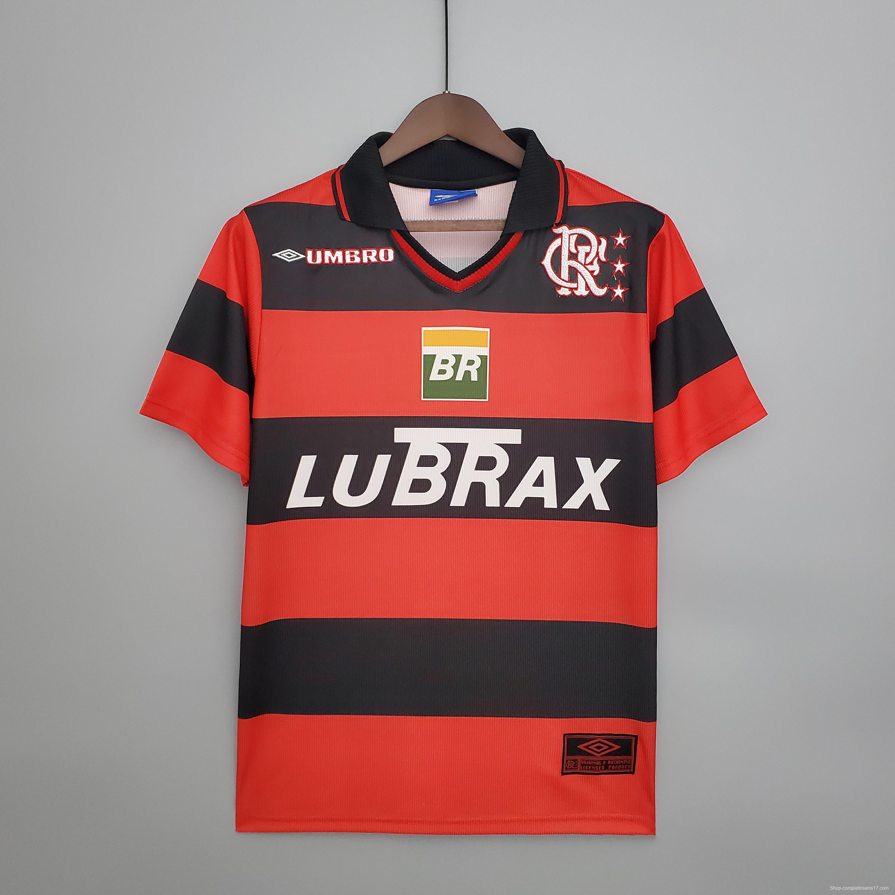 Retro 1999 Flamengo home Soccer Jersey