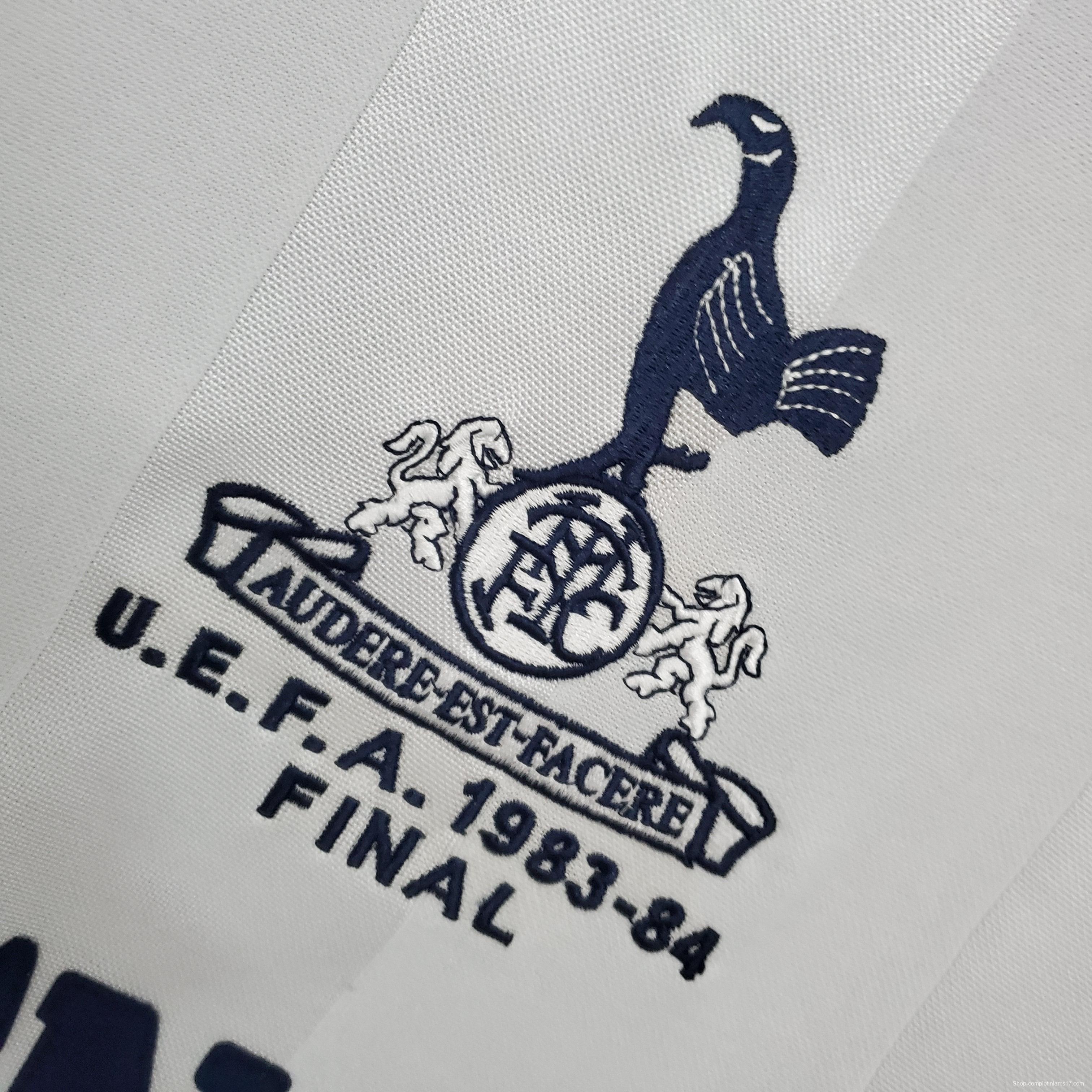 Retro 83/84 Tottenham home Soccer Jersey