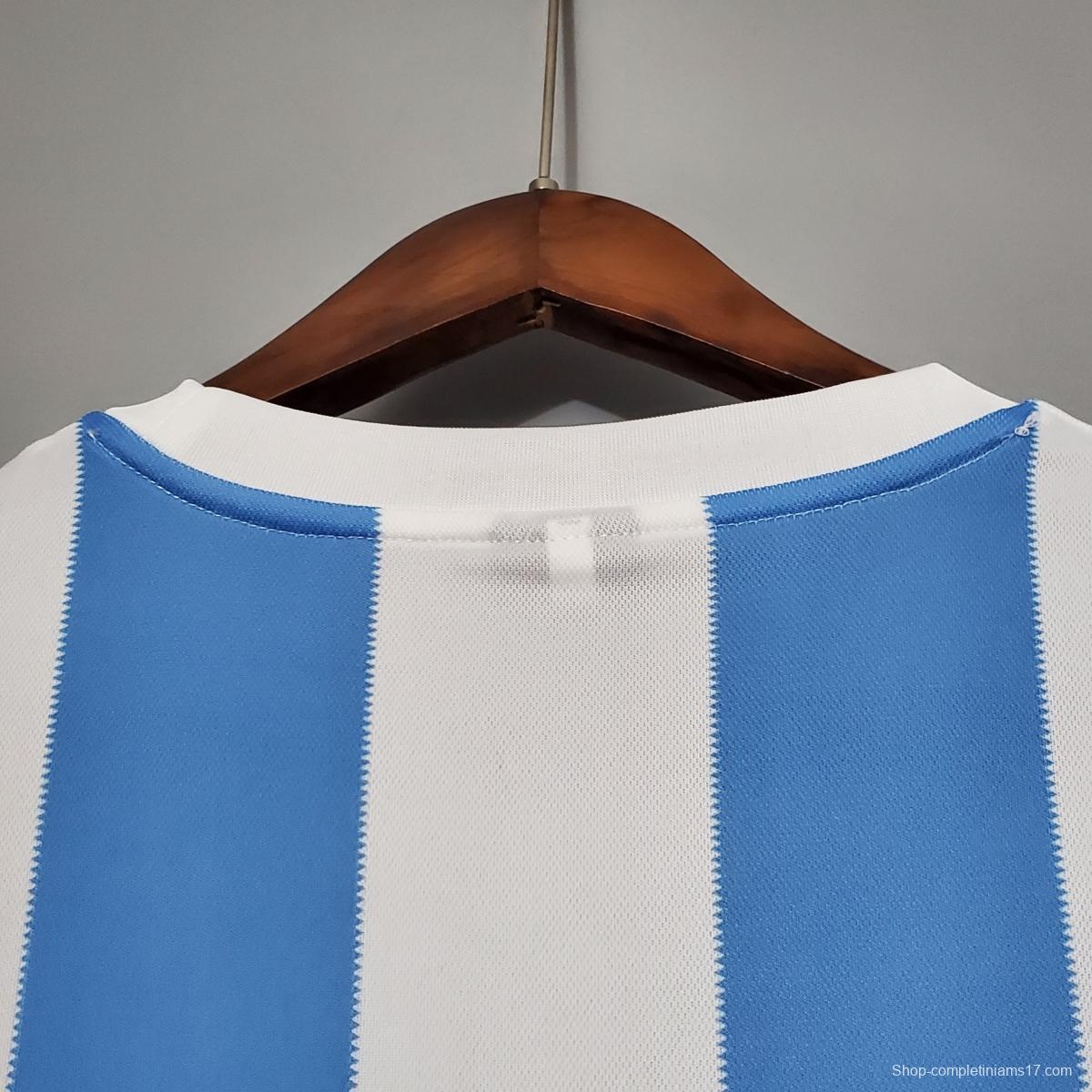 Retro 1986 Argentina home Soccer Jersey