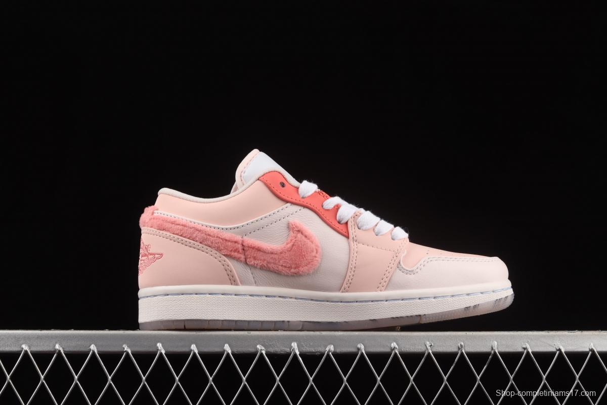 Air Jordan 1 Low two-dimensional Valentine's Day low-end retro culture basketball shoes DM5443-666