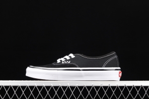 Vans Skate Authentic series classic black and white low-top casual board shoes VN0A5FC8Y28