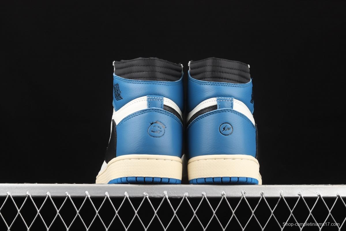 Travis Scott x Air Jordan 1 High OG Lightning inverted head layer original Standard DH3227-105