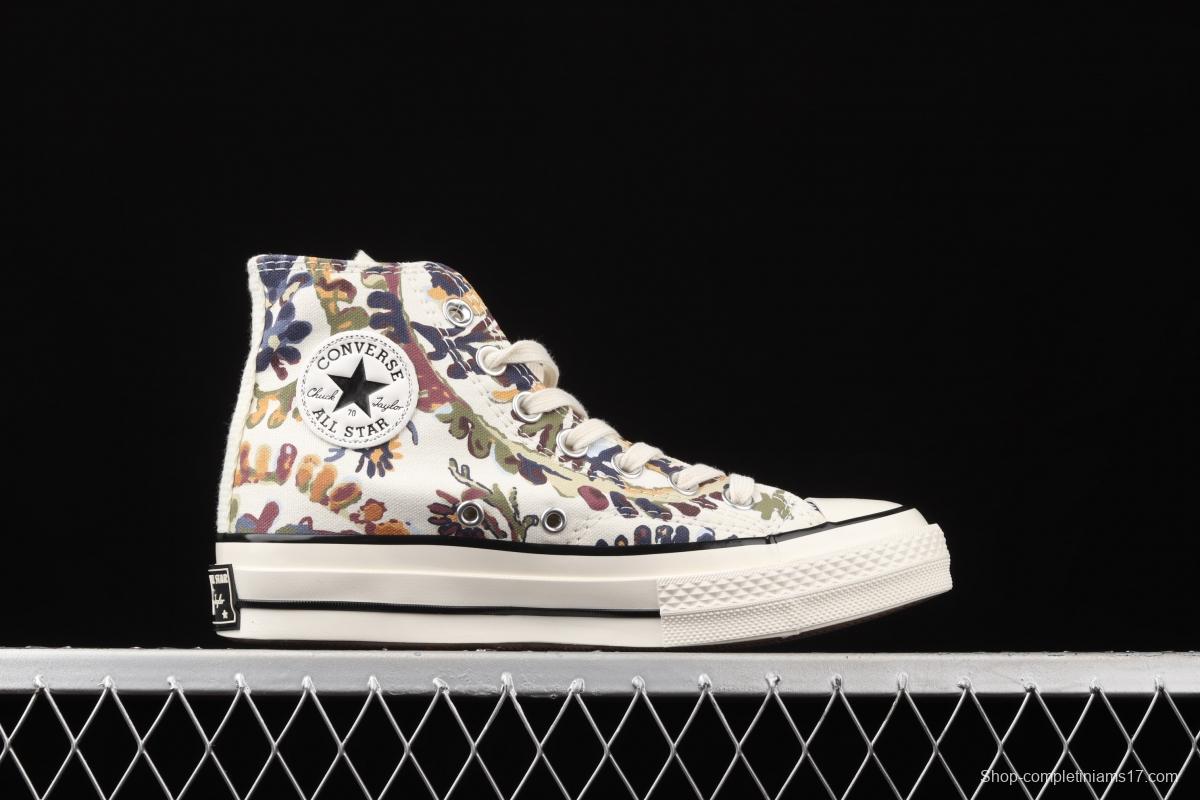 Converse Chuck 70 series cashew flower high top casual board shoes 572545C