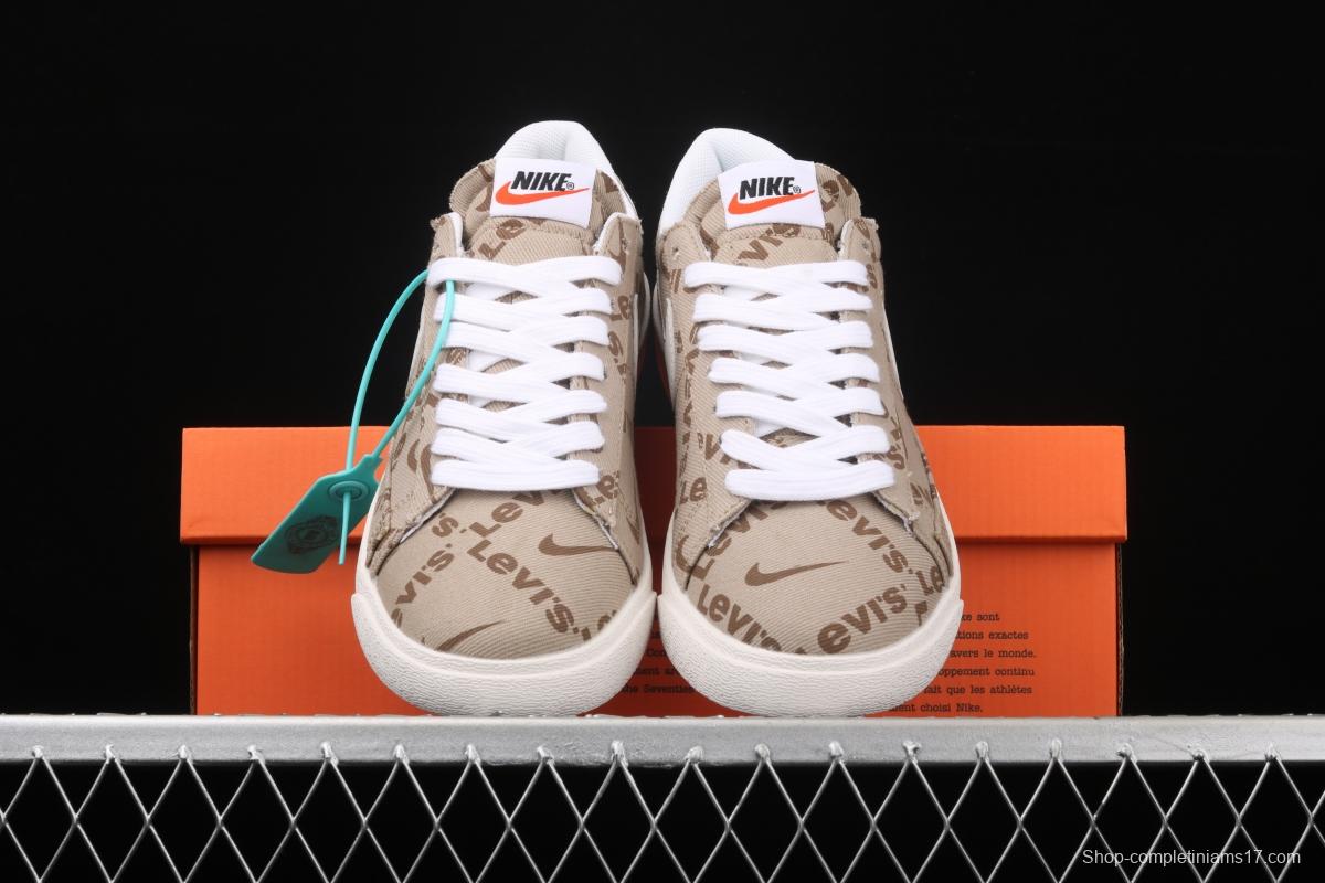NIKE Blazer Low QS HH Trail Blazers low-top casual board shoes KB6806-003
