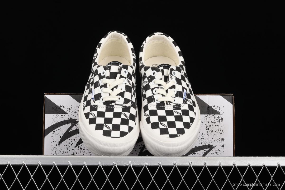 Vans Vaul OG Era LX high-end branch line series checkerboard element low upper board shoes VN0A3CXN9TB