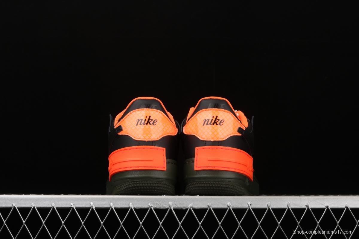 NIKE Air Force 1 ShAdidasow light weight heightened low-top 100-board shoes CQ3317-001