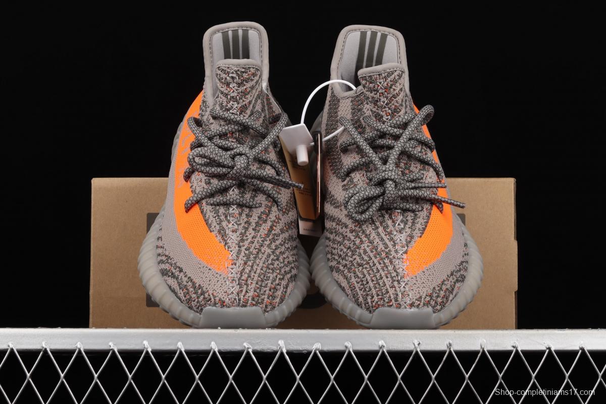 Adidas Yeezy 350 Boost V2 GW1229 Darth Coconut 350 second generation gray orange star
