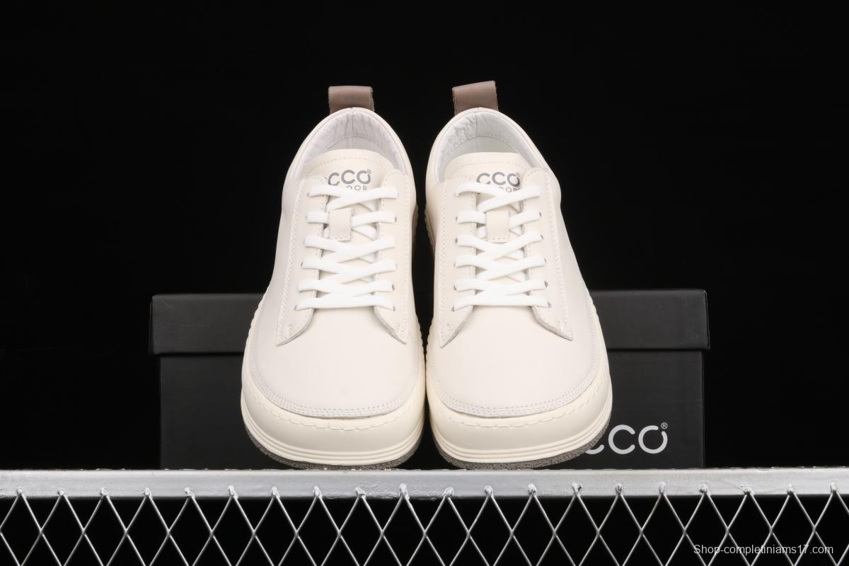 ECCO2021 Ruoku No. 8 Jianbu series spring and summer new fashion youth lace-up casual sports shoes 88013801002