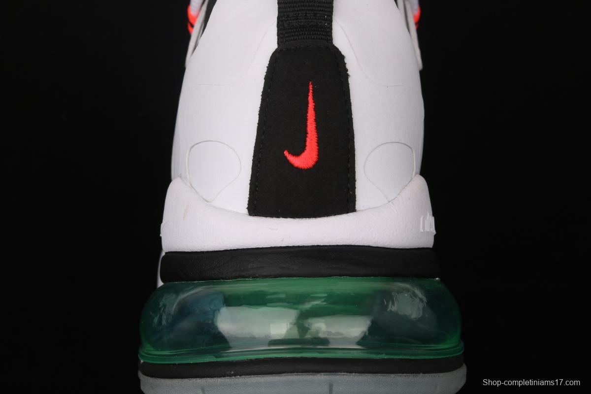NIKE Air Max 270React new high-frequency mesh function half-palm air cushion cushioning running cloth shoes CZ6685-100