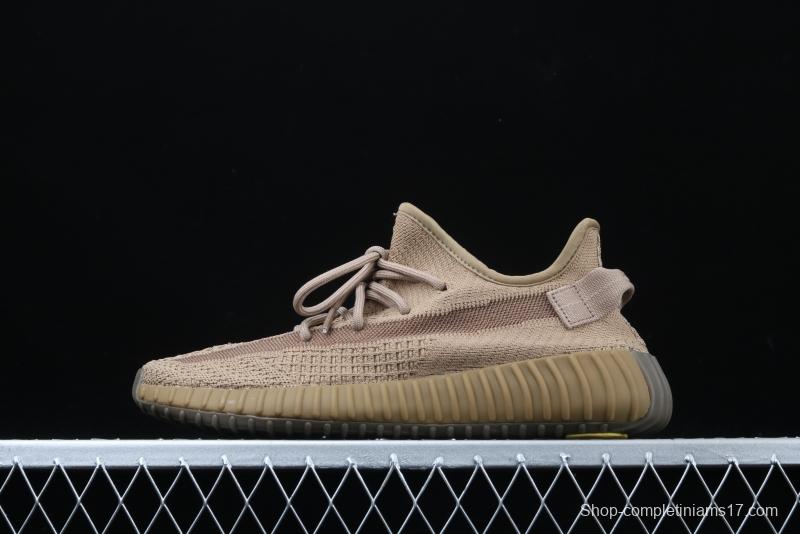 Adidas Yeezy Boost 350 V2 FX9033 das coconut 350 second generation hollowed-out sesame gray angel color