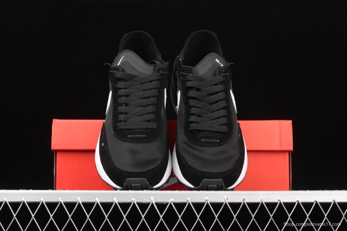 NIKE Waffle One net breathable casual running shoes DC2533-001