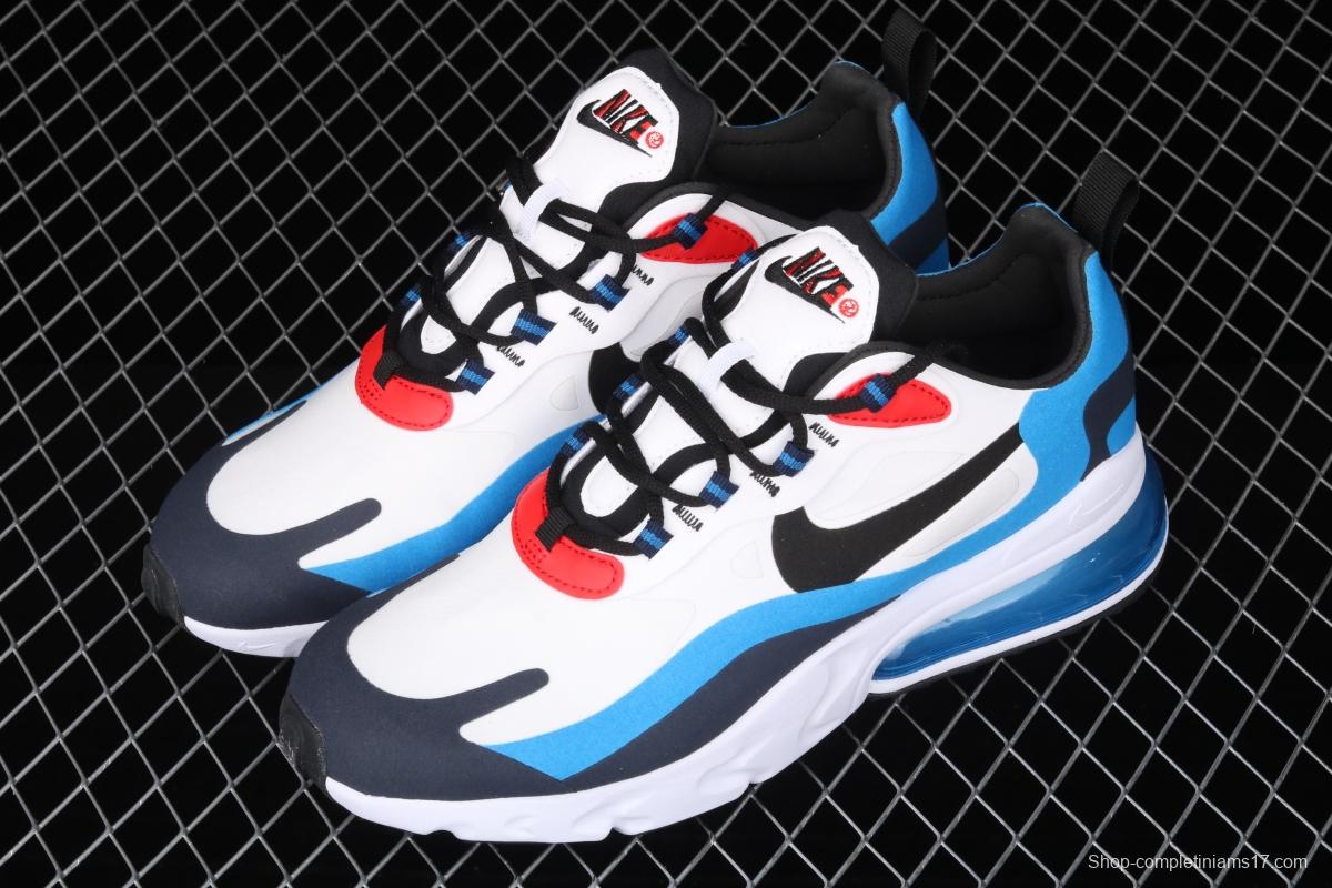 NIKE Air Max 270React new high-frequency mesh hollowing out function half-palm air cushion running shoes DA2400-100
