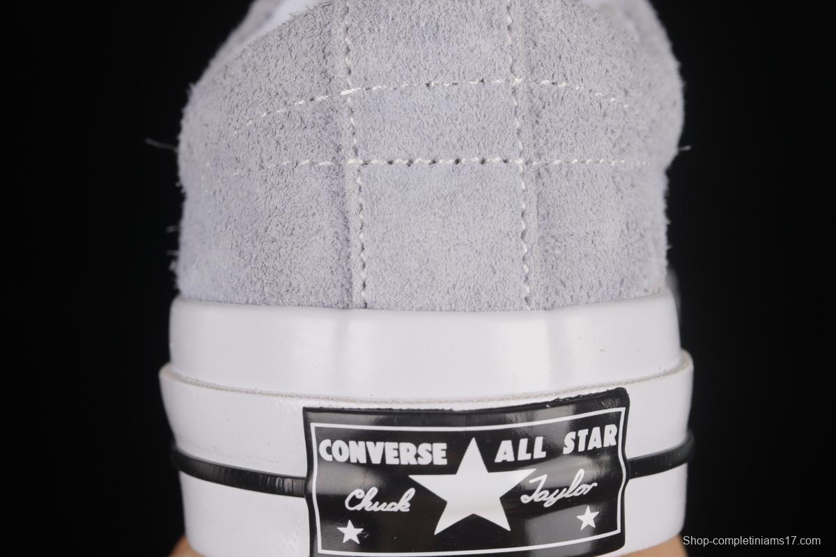 Converse One Star new color matching smog purple gray low-top sneakers 172387C