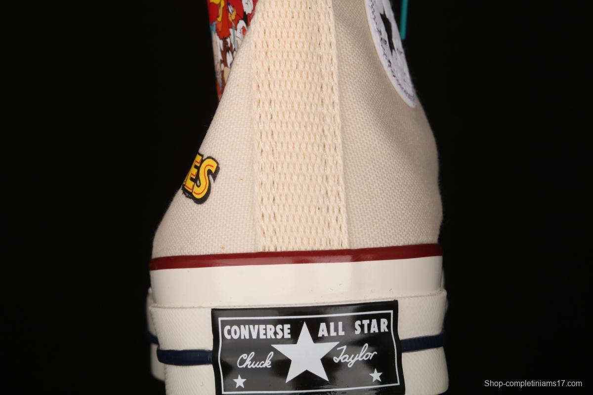 Converse Chuck 1970 s Leyitong latest joint classic graffiti limited edition Samsung canvas shoes 162053C