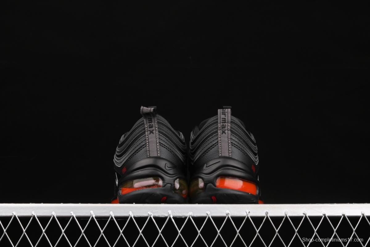 Mschf x Inri Air Max 97 Jesus Shoes Holy Water Black Grey 3M bullet running shoes DH4092-001