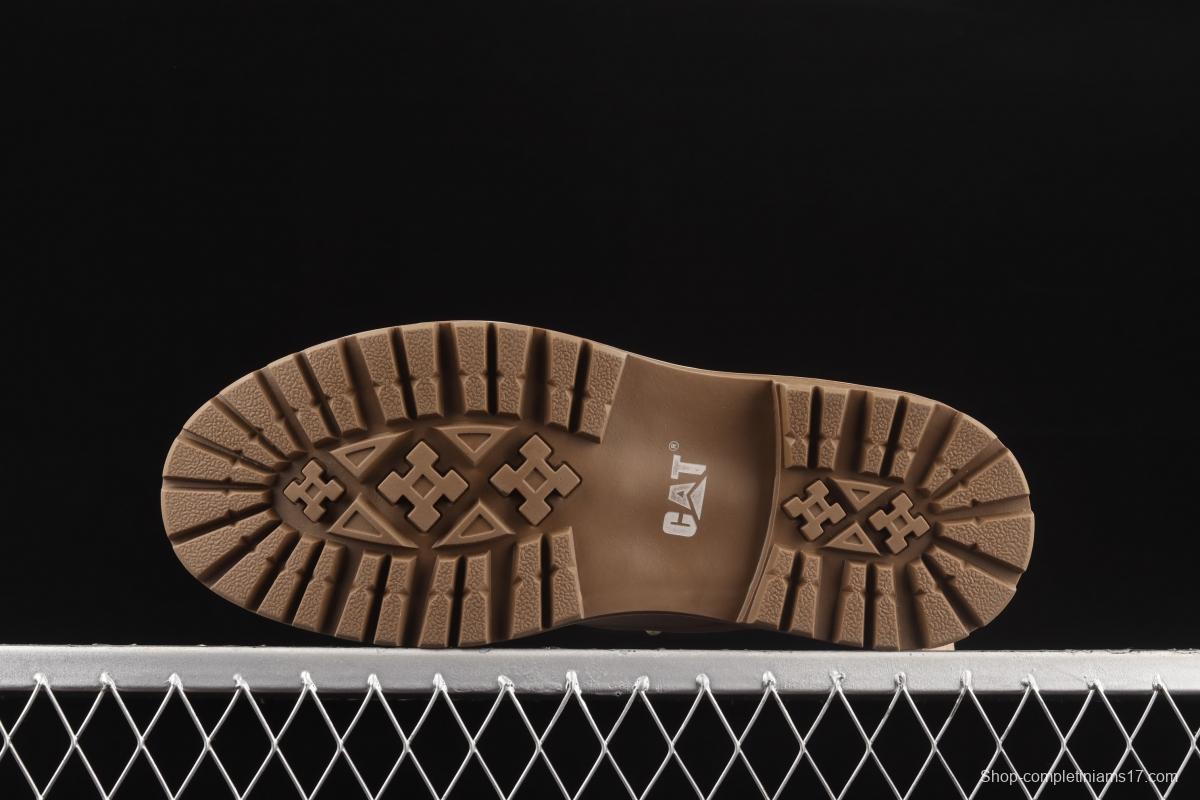 Cat Footwear tooling leisure vintage daddy shoes P713288BEIGE