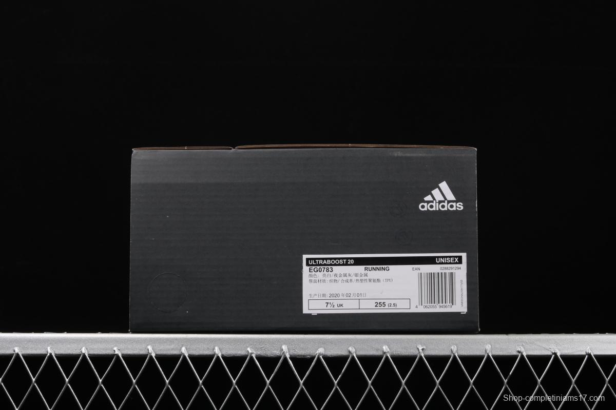 Adidas Ultra Boost 20 Consortium EG0783 North America limits 2019 new sports casual running shoes