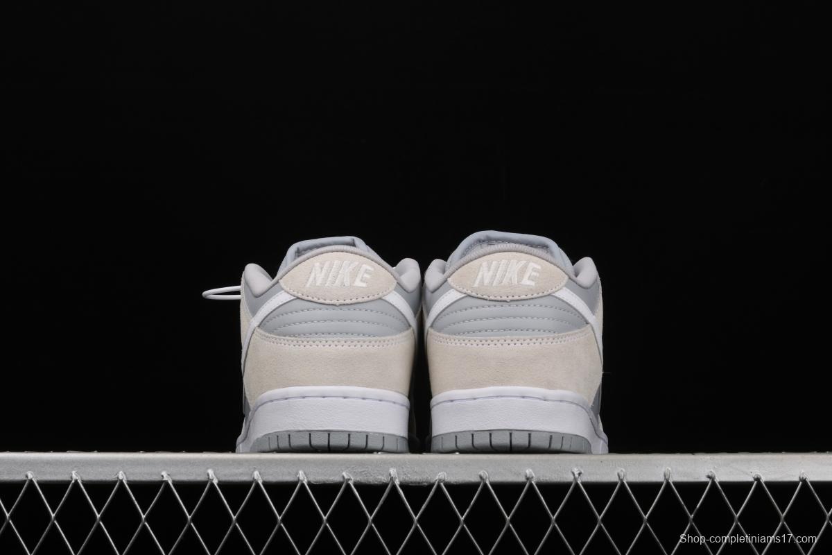 NIKE SB DUNK Low Trd joint style Arctic fox head layer trend leisure skateboard shoes AR0778-110,