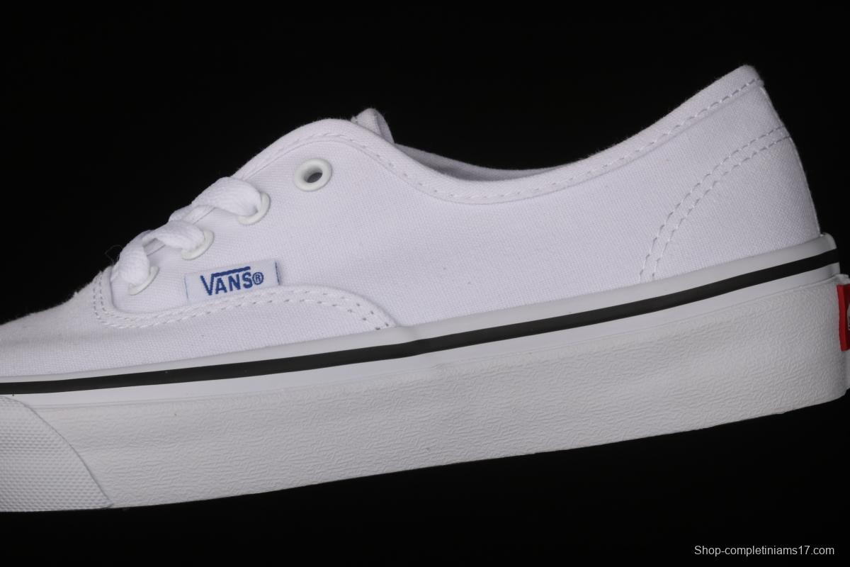 Vans Authentic Vans Anaheim classic pure white low-top canvas shoes VN000UDDIAV