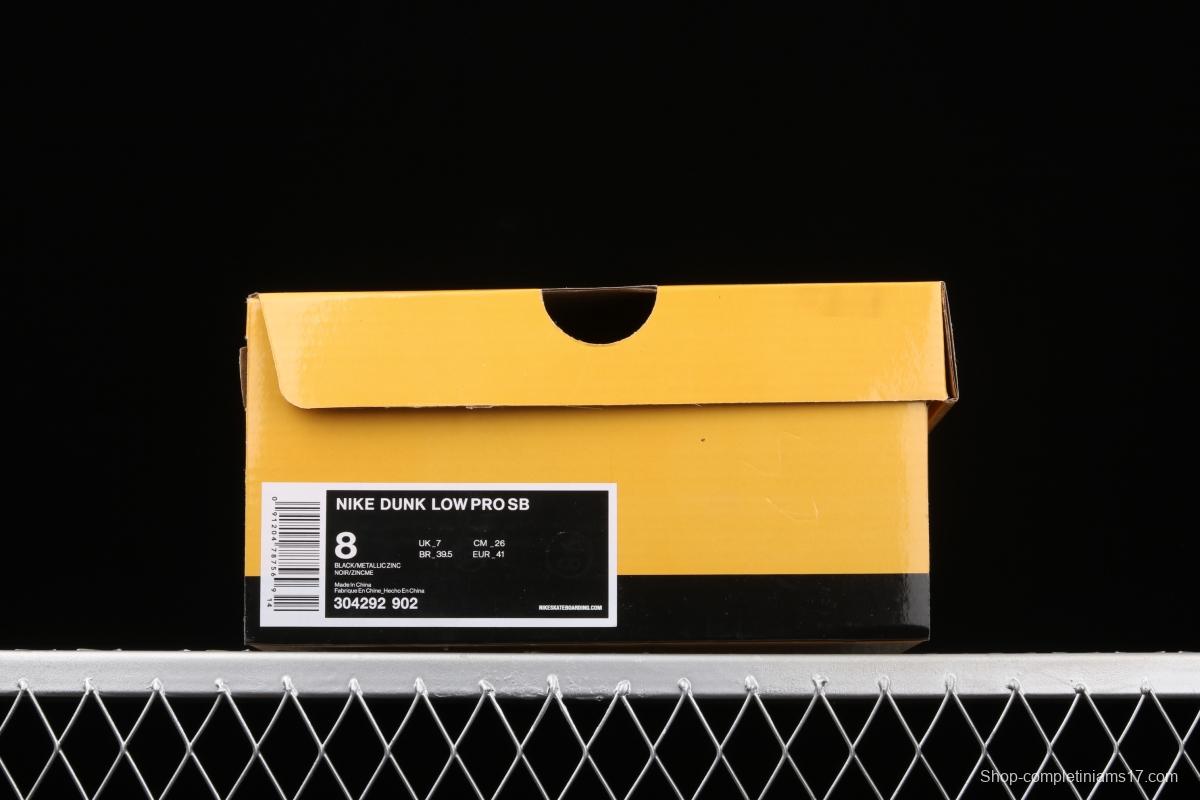 NIKE SB DUNK Low Prm SB buckle rebound fashion casual board shoes 304292-902