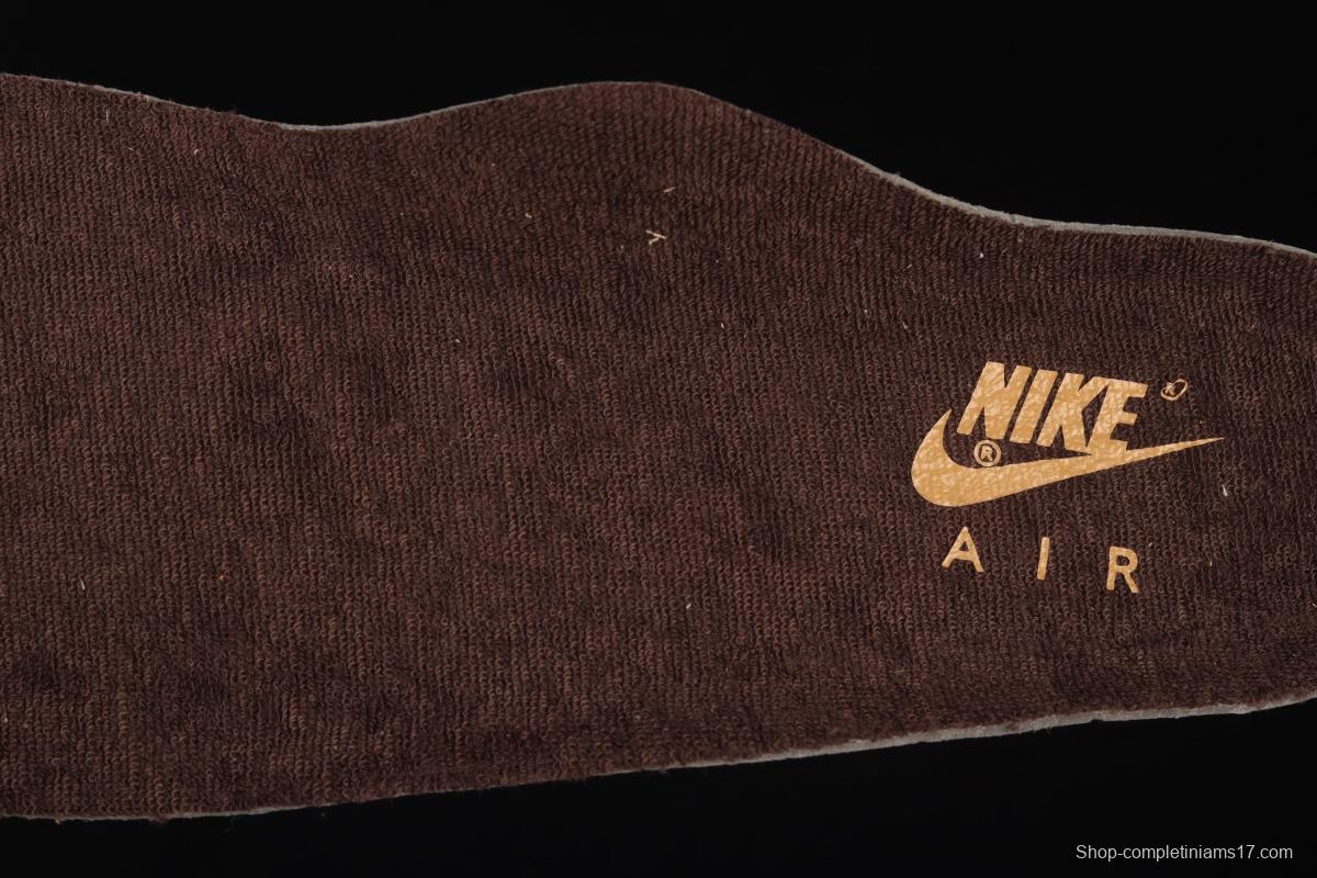 NIKE Air Force 1 Low Retro SP Wheat Mocha Mocha wheat low-top casual board shoes DC7504-700