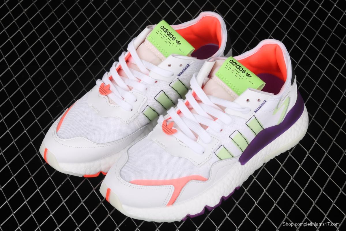 Adidas Nite Jogger 2019 Boost FX3813 3M reflective vintage running shoes