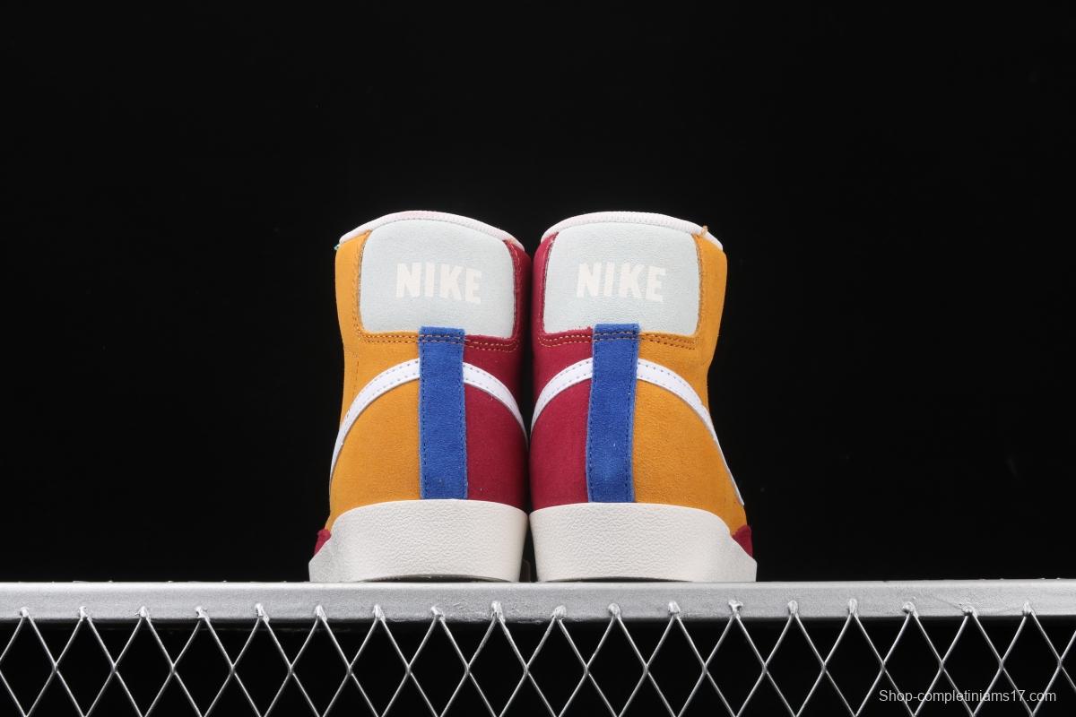 NIKE Blazer Mid'77 Vntg WE Suede Trail Blazers Classic High Band Leisure Sports Board shoes CI1167-600