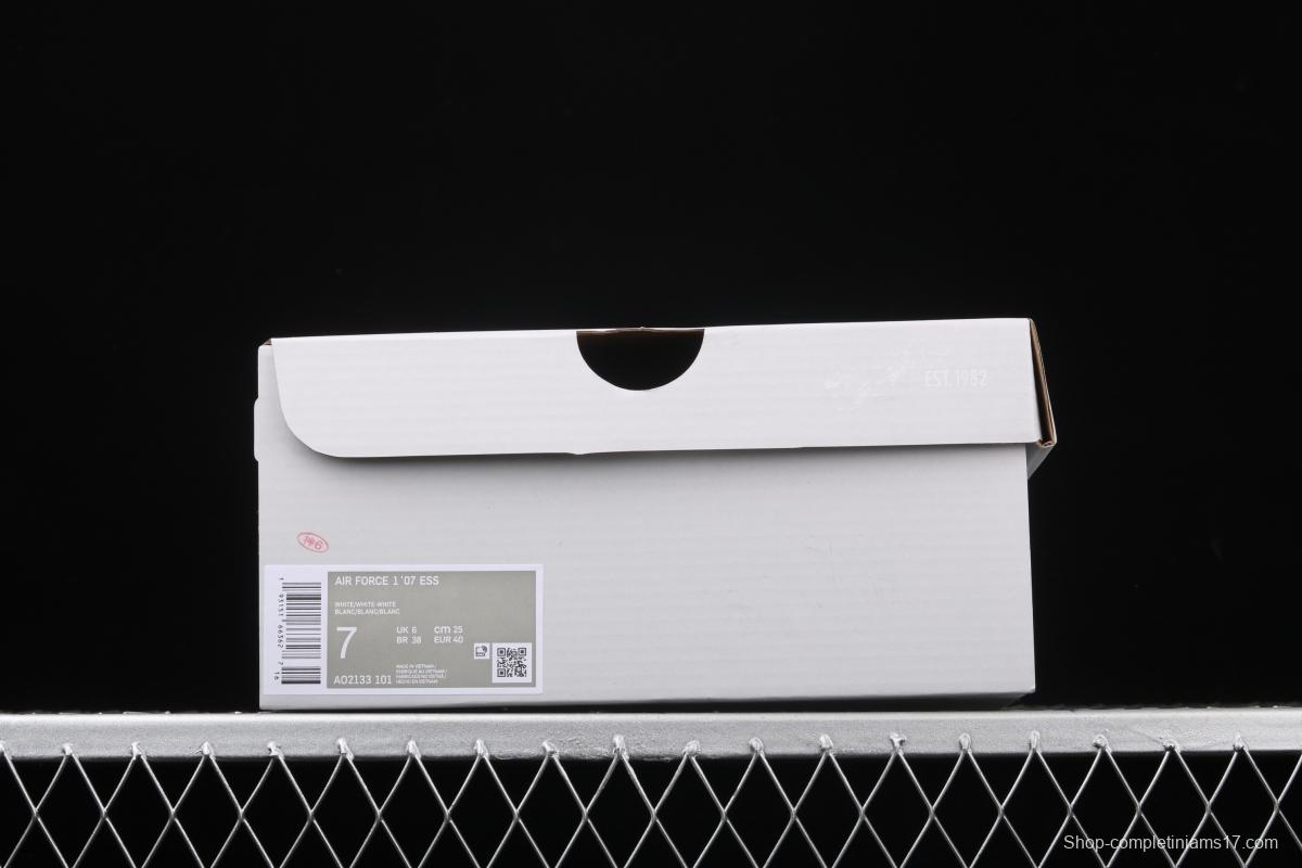 NIKE Air Force 11607 ESS Night Light sole 3M reflective Zhongbang Leisure Board shoes AO2133-101