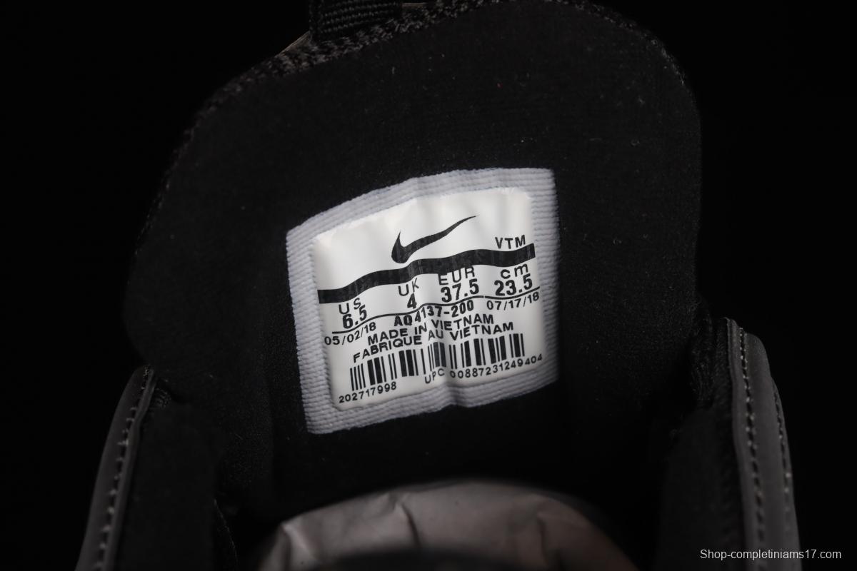 NIKE Air Max 97 SE bullet black gold matching air cushion running shoes AQ4137-200