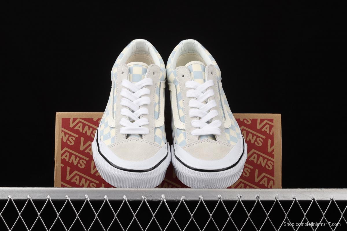 Vans Style 36 Decon SF Vance blue-gray half-moon Baotou vulcanized canvas shoes VN0A3MVLK0A