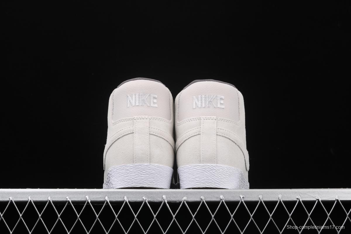 NIKE SB Zoom Blazer Mid Trail Blazers SB Neutral High-top Leisure Board shoes 864349-003