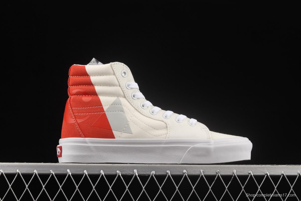 Vans Sk8-Hi 2021MOCA joint series of high-top canvas shoes VN0A5KRHA56