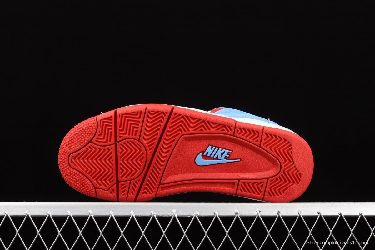 NIKE Air Flight 89 blue-red air cushion basketball shoes CU4831-406