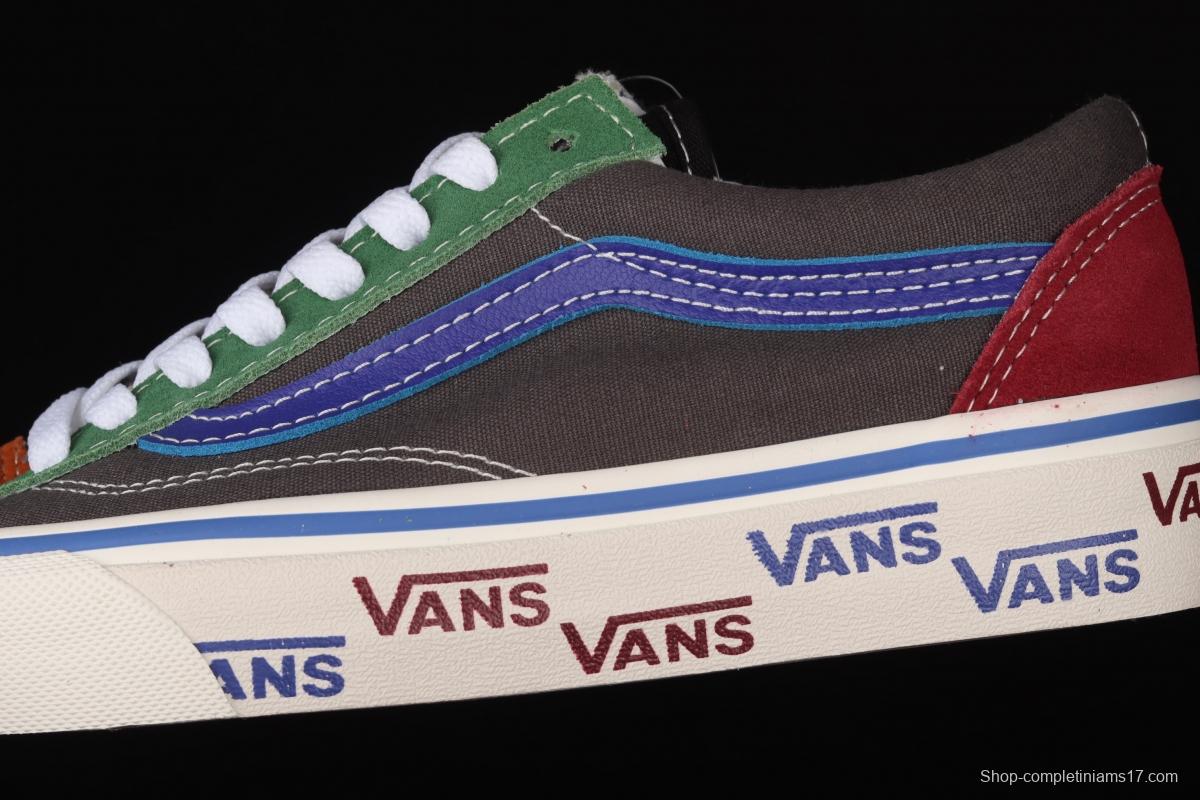 Vans Style 36 ice cream cream blue matching mandarin duck low upper board shoes VN0A54F66T7