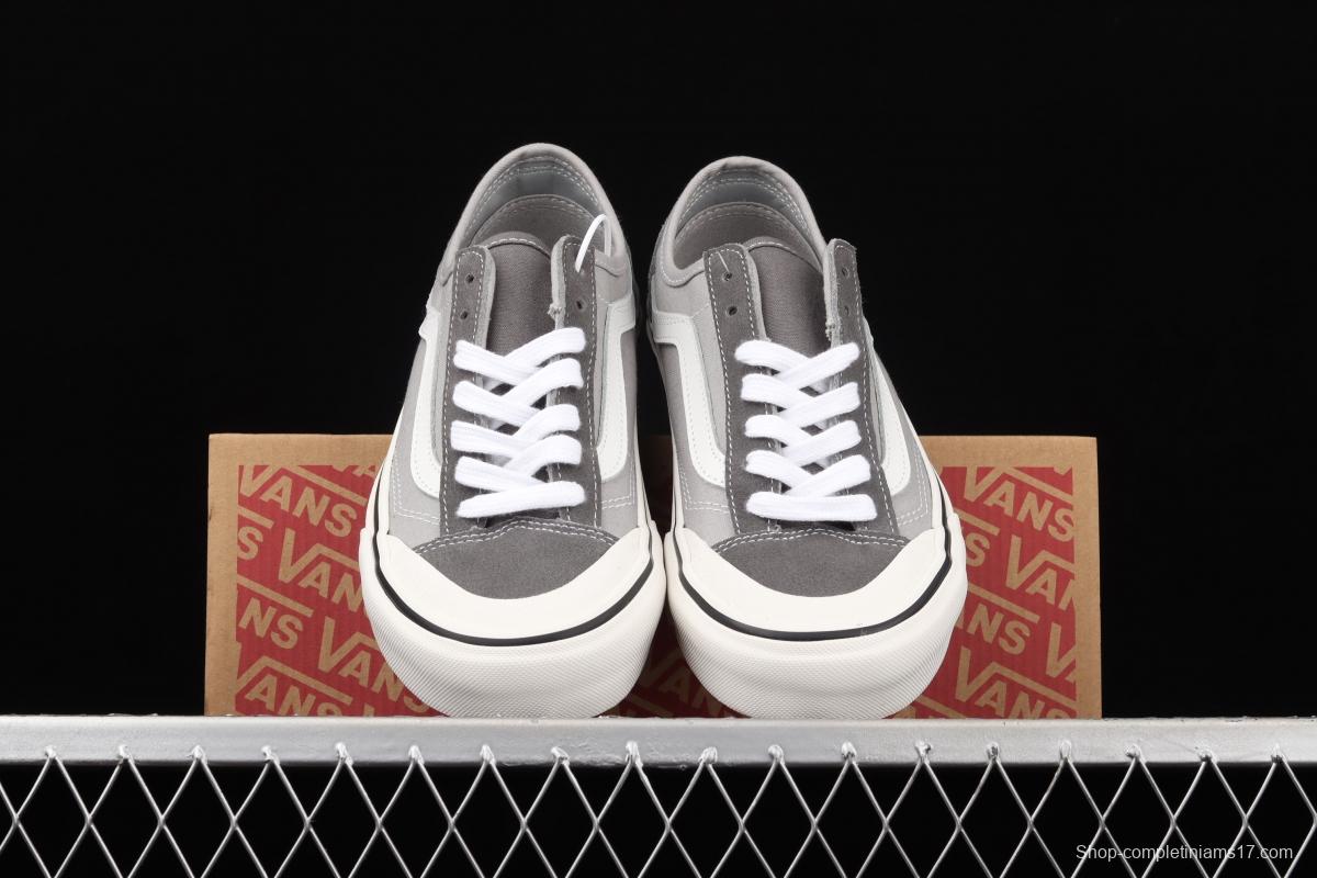 Vans Style 36 Decon SF Vancouver Gray Granny Grey Chess Lattice half-Moon Killer Whale low-side Vulcanized Board shoes VN0A3MVL195