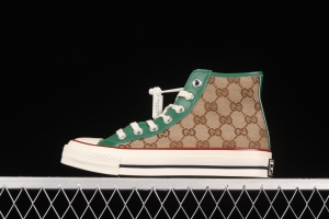 Remake Con Gucci x Converse Converse Trend High Top Casual Sneakers 169769C