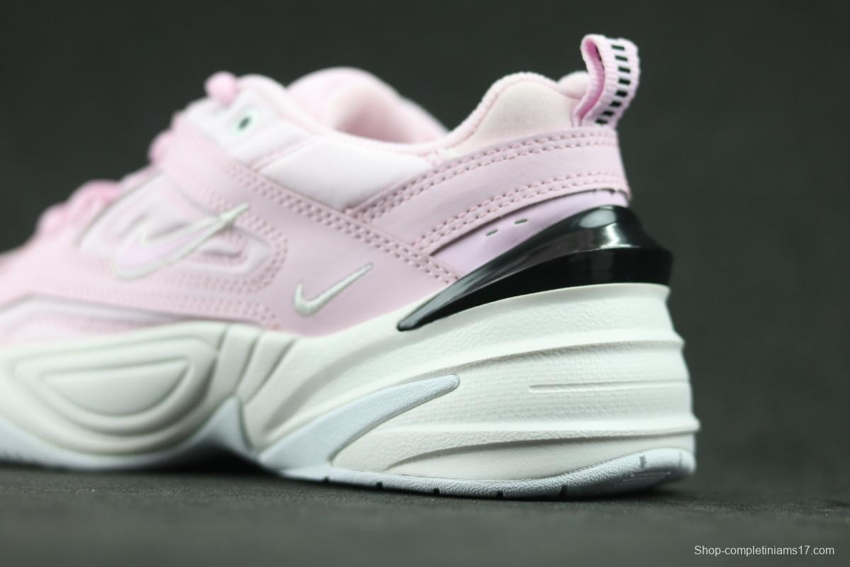 NIKE M2K Tekno pink and white color retro sports daddy shoes AO3108-600