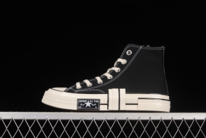 Converse 1970s x Rubber Patchwork latest rubber deconstruction series high-top sneakers AO2113C