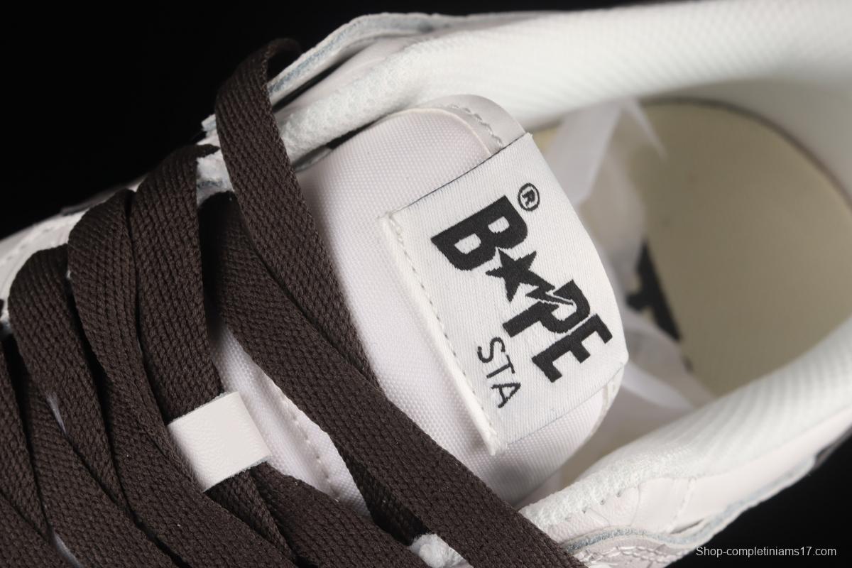 Human MAdidase Bape Sta Sk8 To Nigo trend godfather Nigo brand ape head classic skateboard shoes 1H80191020