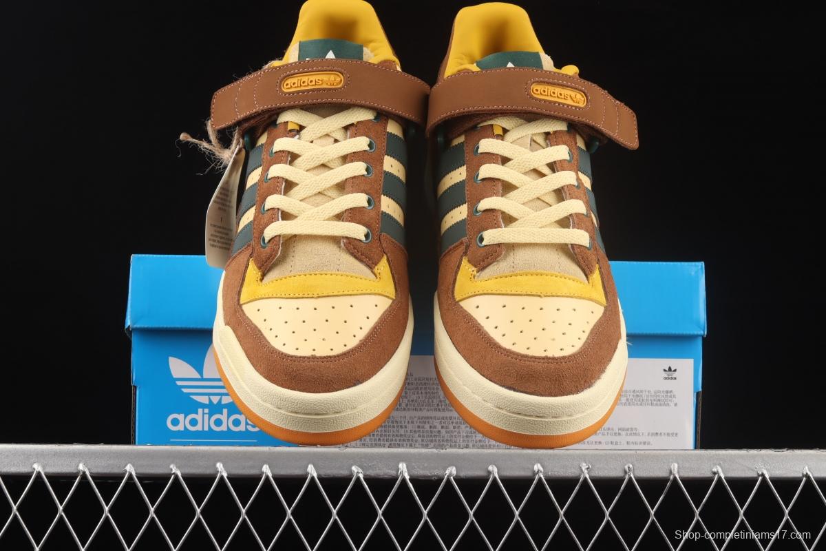 Adidas Forum 84 Low GW3486 popular single classic vintage basketball shoes