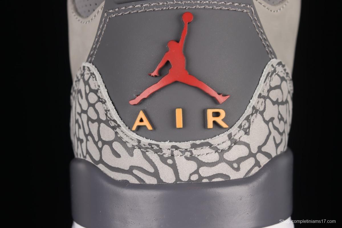 Air Jordan 3 Cool Grey AJ3 Joe 3 Grey Wolf CT8532-012