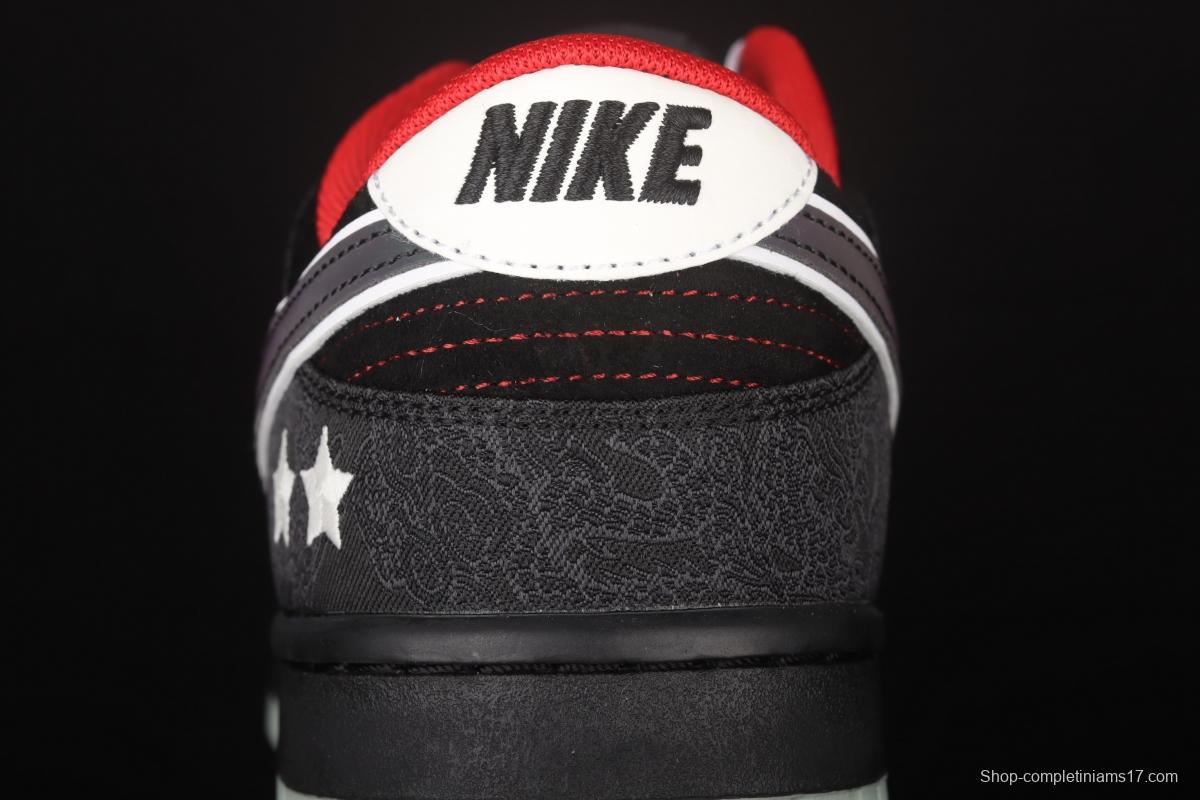 LPL x NIKE SB DUNK Low League Of Legends Pro League joint style silk luminous dunk series low-top leisure sports skateboard shoes DO2327-011,