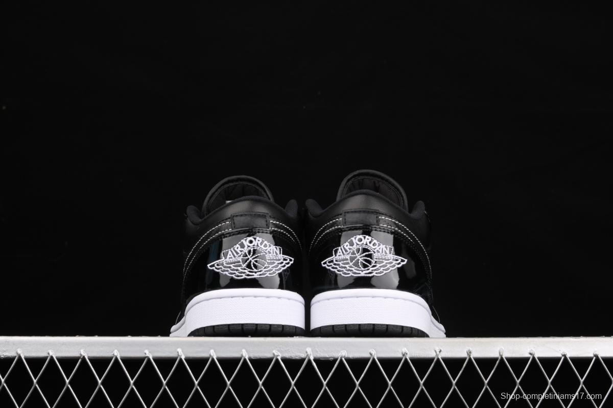 Air Jordan 1 Low ASW low-top all-Star patent leather black low-top basketball shoes DD1650-001