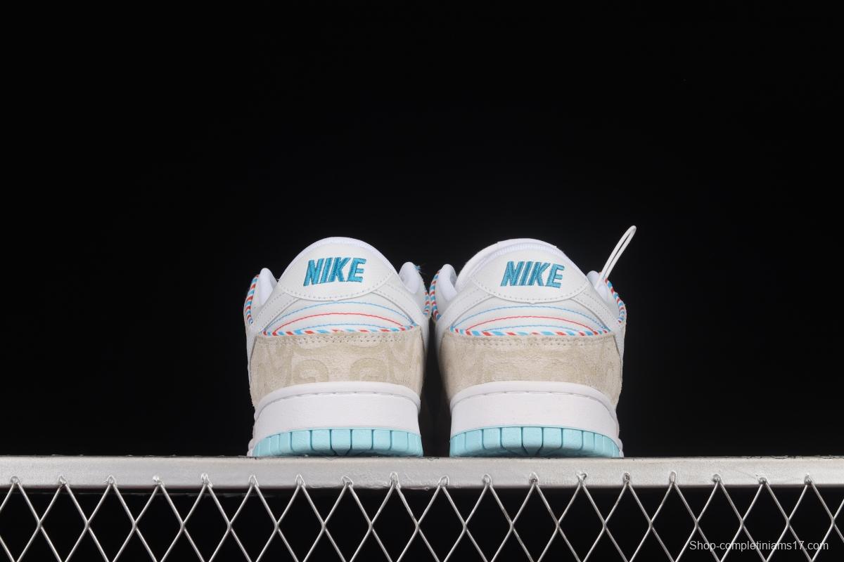 NIKE DUNK Low Retro SE Tony Grey SB Low Top Sports Casual Sneakers DH7614-500